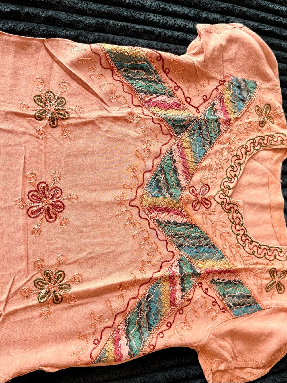 Boho Rayon Indian Batik Blouse